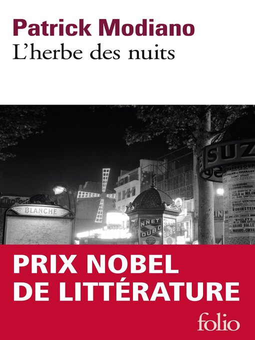 Title details for L'herbe des nuits by Patrick Modiano - Available
